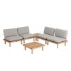 Set Viridis de 4 sillones y 2 mesas