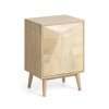 SANVY Mesita de noche 42x60 madera mango