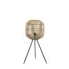 Lámpara de pie Figo marrón 60W-E27 - h76,5xd32,5cm