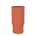 Maceta Pietra redonda terra - h45xd23cm