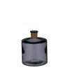 Botella Valery vidrio reciclado gris - h26xd21cm