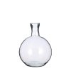 Florero Lilou de vidrio reciclado - h31xd22cm