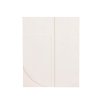 Anke decoración de pared blanco hueso - l40xw50xh2cm