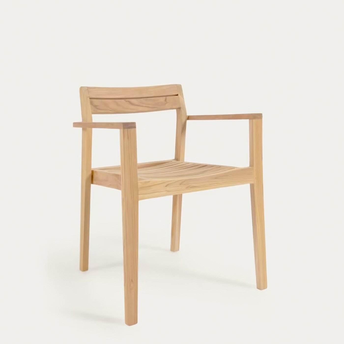 Silla de exterior Victoire de madera maciza