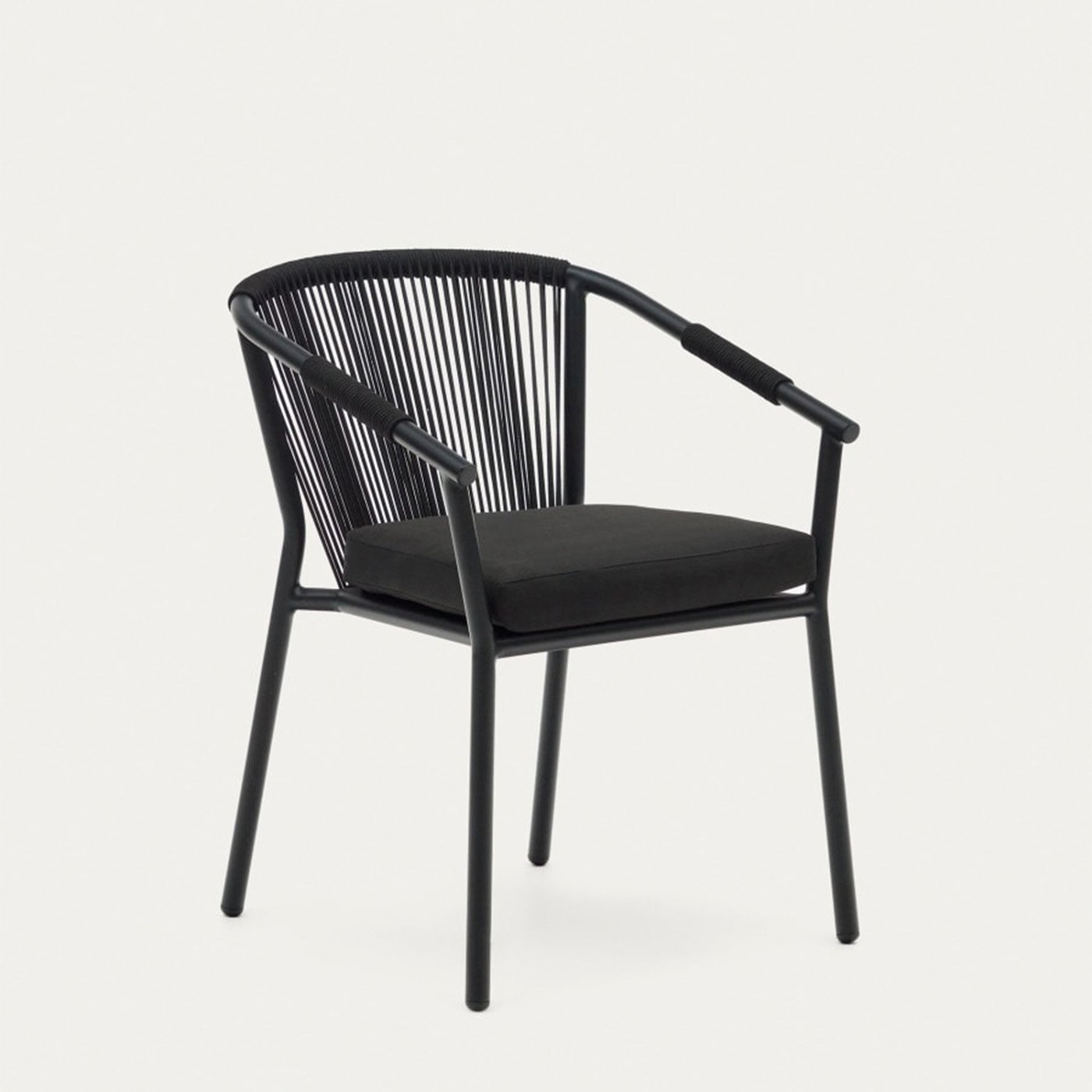 Silla de exterior apilable Xelida de alumino