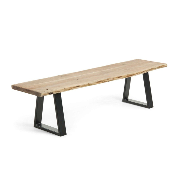 banco-alaia-180-cm-acacia-natural-metal-negro-kave-home